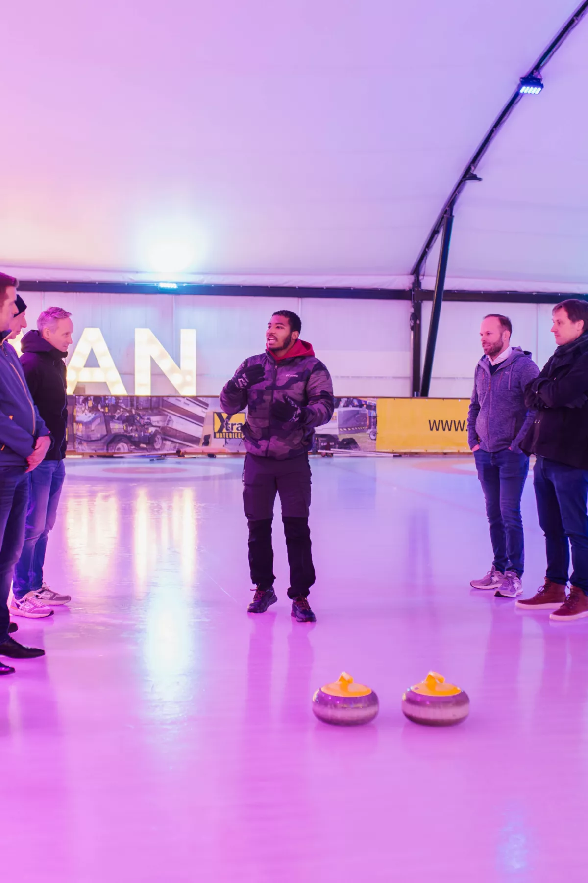 Schaatsbaan Rotterdam Eneco Event Nov25 17