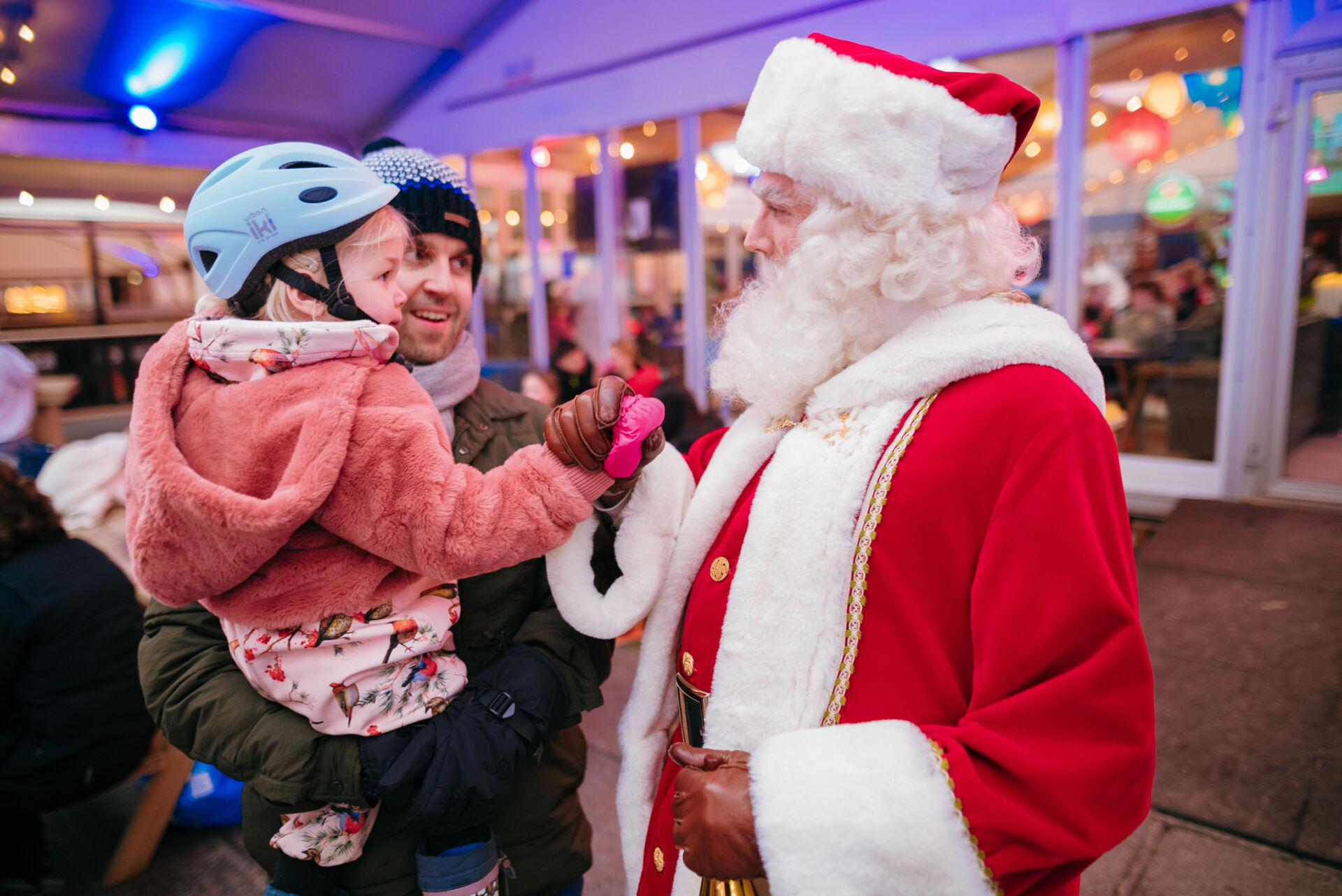 2024 13 12 Schaatsbaan Rotterdam Kerstman 42