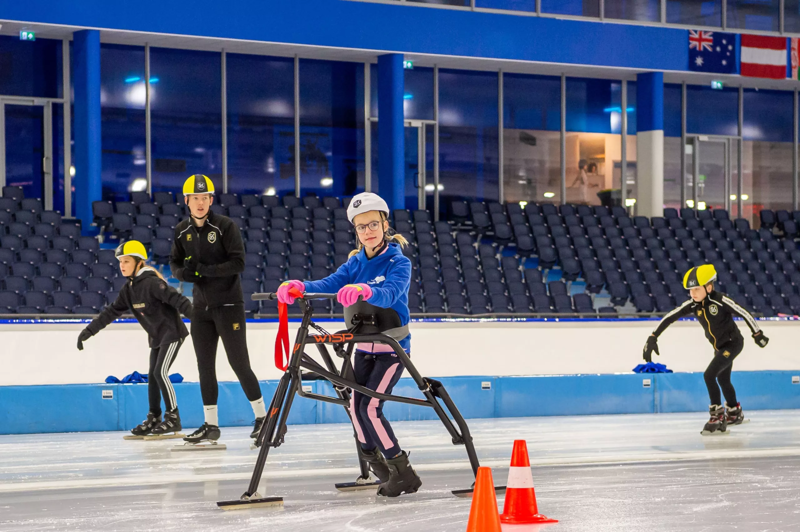 Samen Schaatsen 2a foto Stichting het Gehandicapte Kind Stephan Tellier