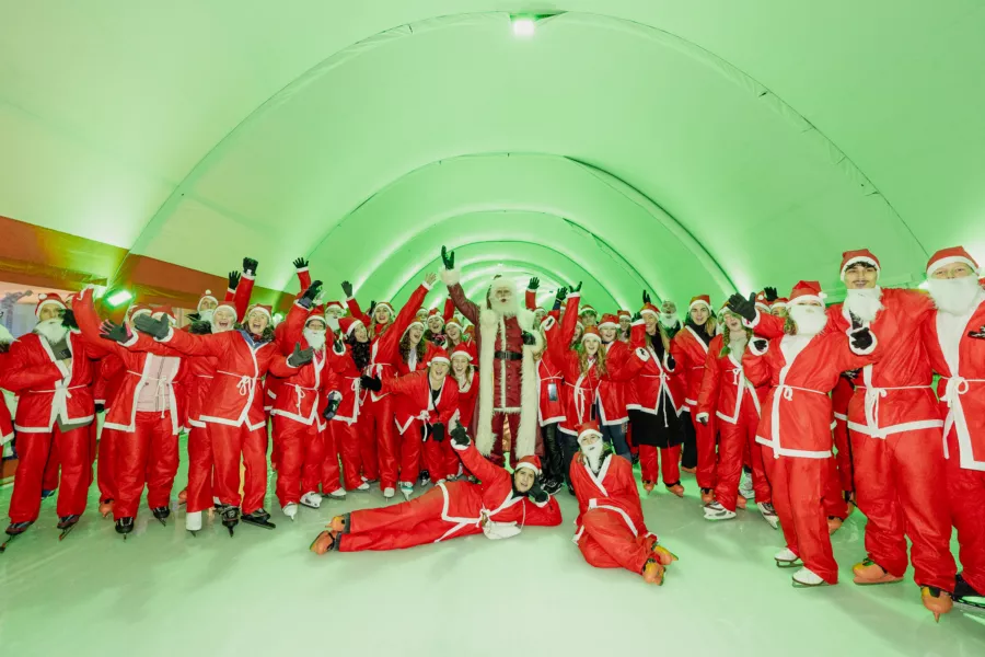 Kerst-bij-schaatsbaan-rotterdam