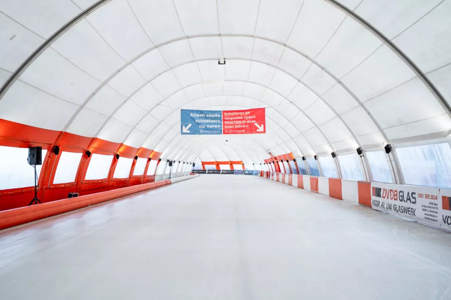 400 meterbaan Schaatsbaan Rotterdam zat 7 12 2024