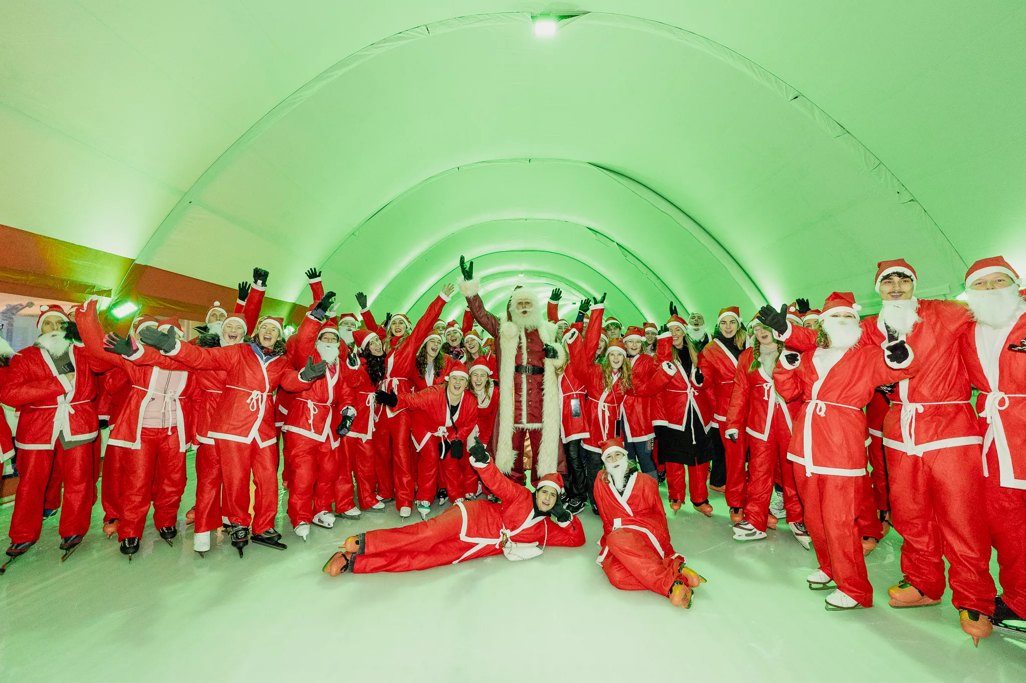 Kerst-bij-schaatsbaan-rotterdam