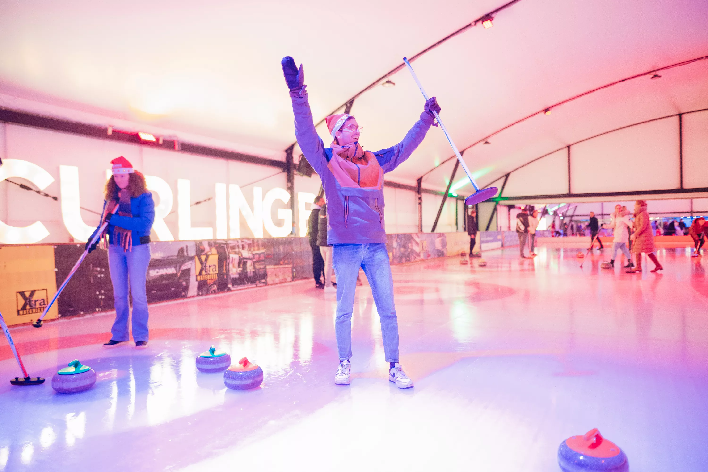 2024 13 12 Schaatsbaan Rotterdam Kerstman 105