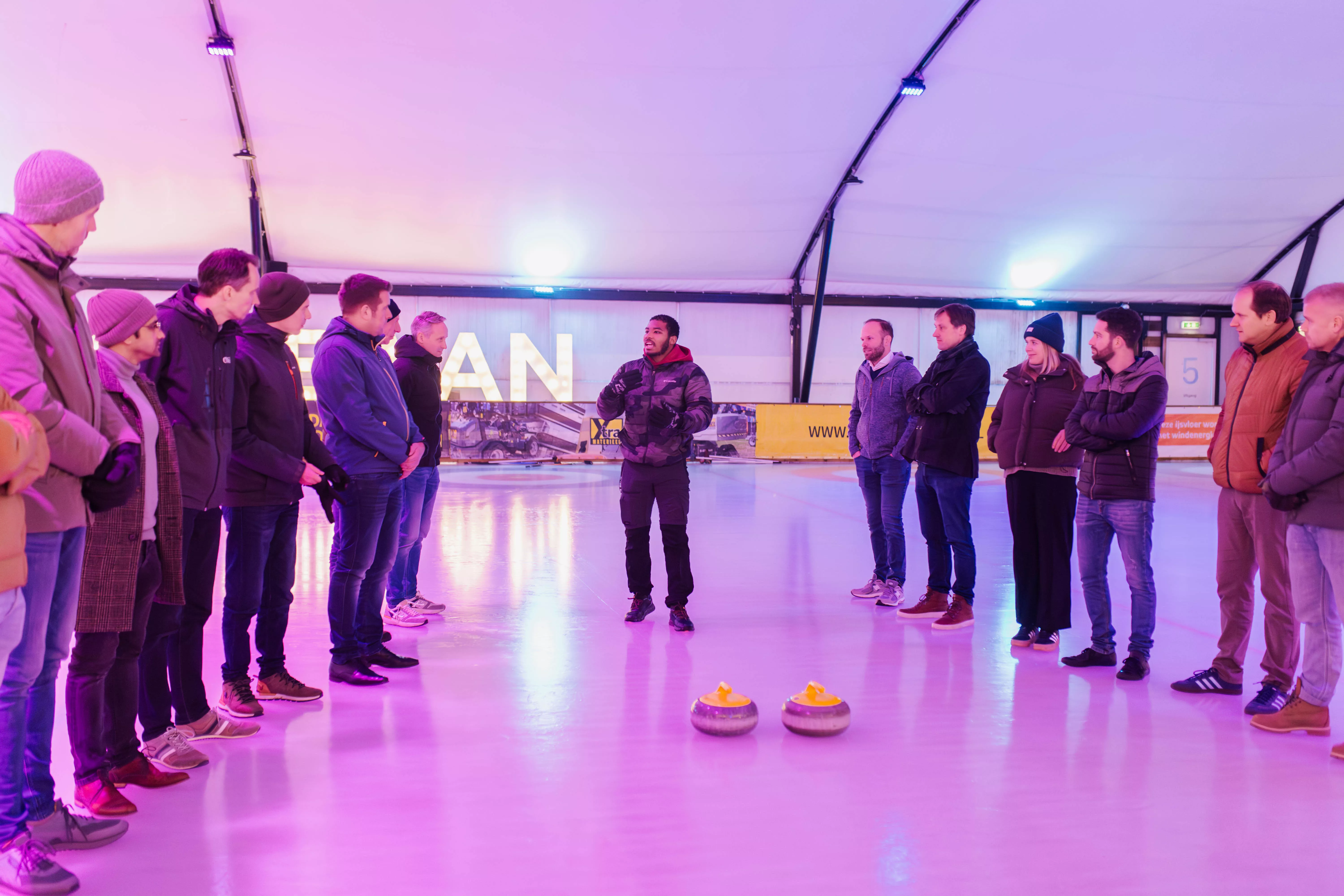 Schaatsbaan Rotterdam Eneco Event Nov25 17
