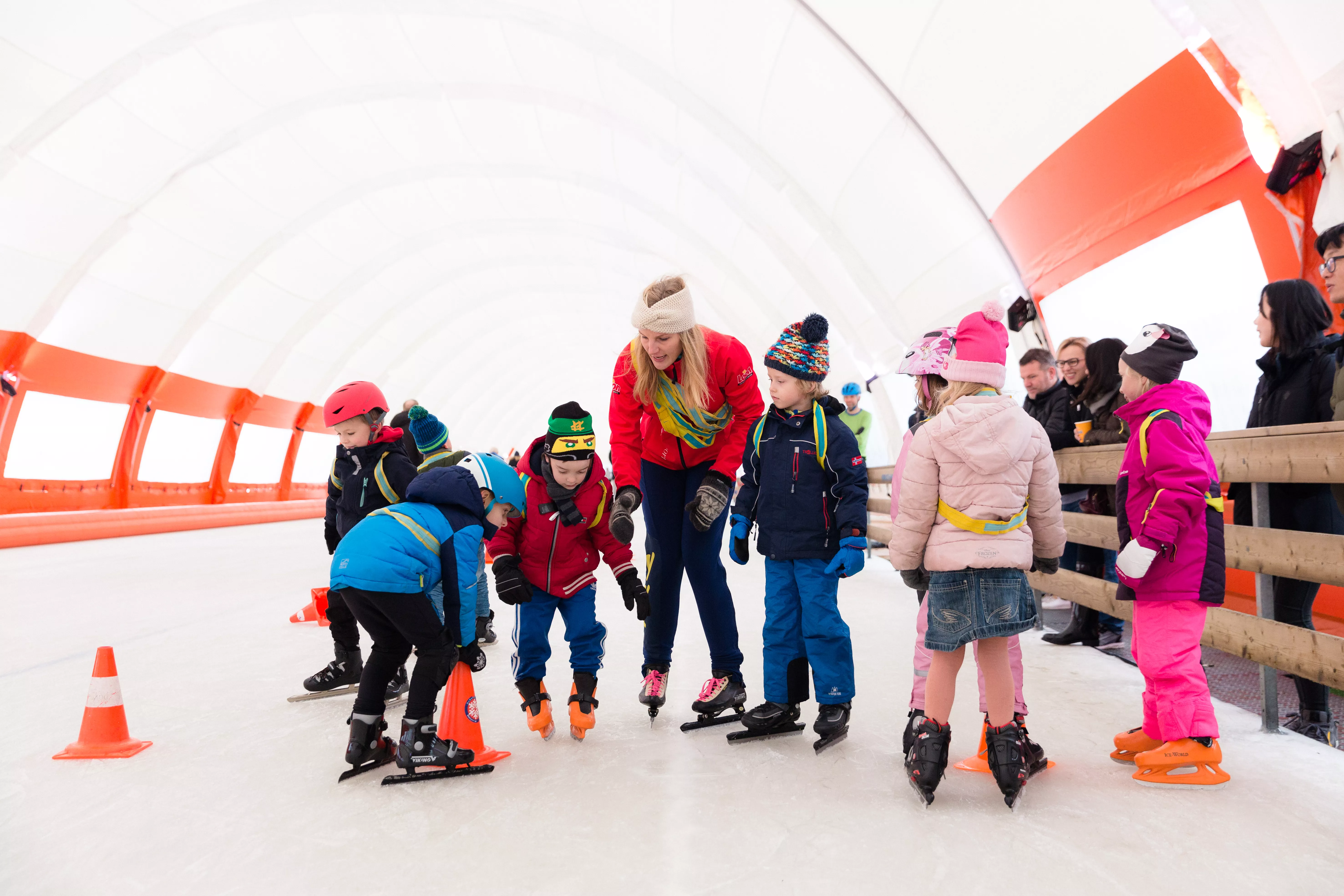 Schaatsles van Duosport